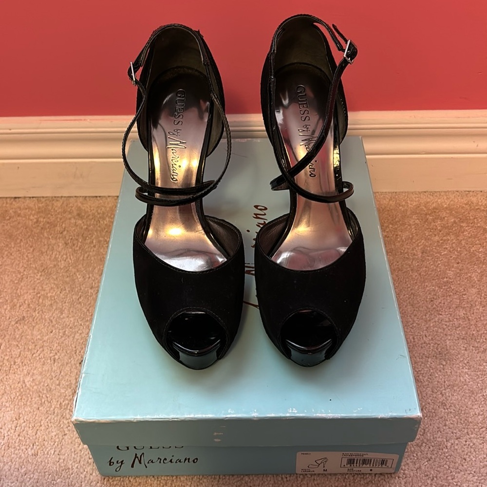 Marciano Black Sandals